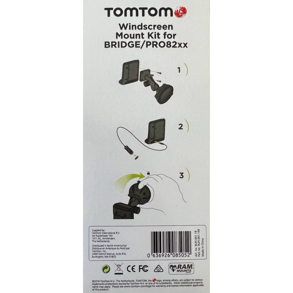 TomTom Windscreen Mount Kit für TomTom BRDIGE und TomTom Telematics