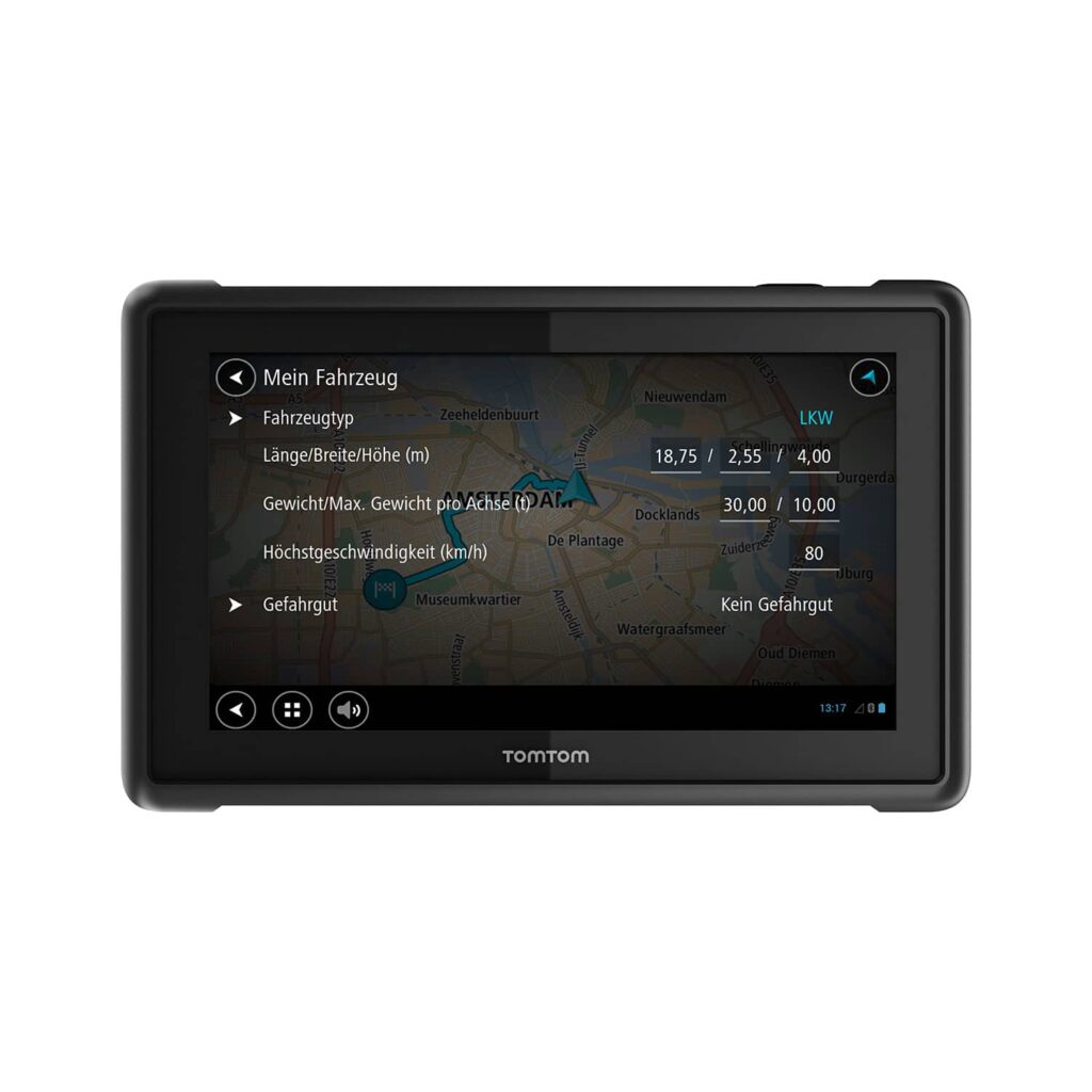 TomTom BRIDGE EUROPE TRUCK 7" Zoll Android Tablet mit TomTom LKW und
